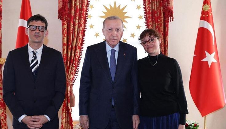 Cumhurbaşkanı Erdoğan, Mattia Ahmet Minguzzi’nin ailesiyle görüştü